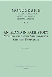 eBook, An island in Prehistory : Neolithic and Bronze Ages finds from Kalymnos Dodecanese, Scuola archeologica italiana di Atene