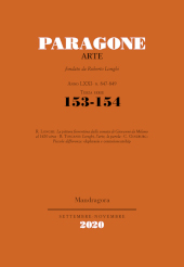 Heft, Paragone : rivista mensile di arte figurativa e letteratura. Arte : LXXI, 153/154, 2020, Mandragora