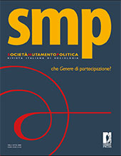 Issue, SocietàMutamentoPolitica : rivista italiana di sociologia : 22, 2, 2020, Firenze University Press