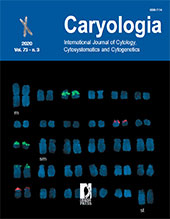Heft, Caryologia : international journal of cytology, cytosystematics and cytogenetics : 73, 3, 2020, Firenze University Press