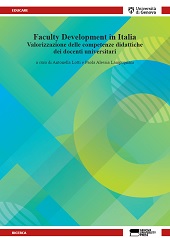 E-book, Faculty development in Italia : valorizzazione delle competenze didattiche dei docenti universitari, Genova University Press