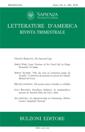 Fascicolo, Letterature d'America : rivista trimestrale : XL, 180, 2020, Bulzoni