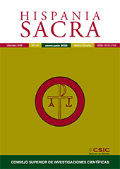 Heft, Hispania Sacra : LXXII, 145, 1, 2020, CSIC, Consejo Superior de Investigaciones Científicas