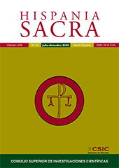Issue, Hispania Sacra : LXXII, 146, 2, 2020, CSIC, Consejo Superior de Investigaciones Científicas