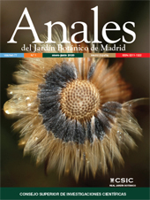 Issue, Anales del Jardín Botánico de Madrid : 77, 1, 2020, CSIC, Consejo Superior de Investigaciones Científicas