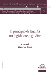 E-book, Il principio di legalità tra legislatore e giudice, Pacini giuridica