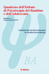 Article, La psicoterapia dei bambini al tempo del Coronavirus, Mimesis Edizioni
