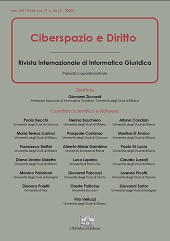 Article, Contro i big data : le modalità di controllo del cittadino digitale nella società odierna, Enrico Mucchi Editore