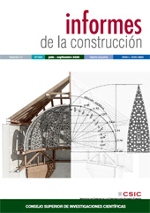 Issue, Informes de la construcción : 72, 559, 3, 2020, CSIC, Consejo Superior de Investigaciones Científicas