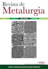Issue, Revista de metalurgia : 56, 2, 2020, CSIC, Consejo Superior de Investigaciones Científicas