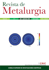Fascicule, Revista de metalurgia : 56, 3, 2020, CSIC, Consejo Superior de Investigaciones Científicas