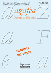 Fascicule, Azafea : revista de filosofía : 22, 2020, Ediciones Universidad de Salamanca