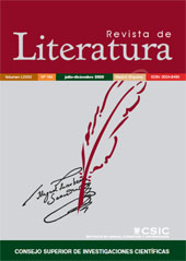 Issue, Revista de literatura : LXXXII, 164, 2, 2020, CSIC, Consejo Superior de Investigaciones Científicas