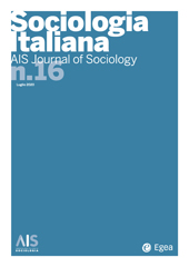 Fascicule, Sociologia Italiana : AIS Journal of Sociology : 16, 2, 2020, Egea