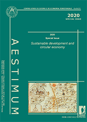 Heft, Aestimum : special issue, 2020, Firenze University Press