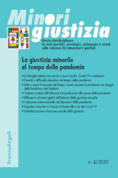 Artículo, Le professioni sociali di fronte all'impatto della pandemia, Franco Angeli