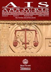 Fascicolo, AIS : Ars Iuris Salmanticensis : 8, 2, 2020, Ediciones Universidad de Salamanca