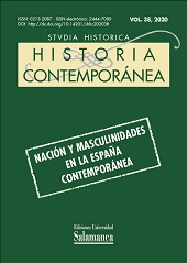 Artikel, Hombres españoles desplazados : masculinidades y nación en los exilios y migraciones españoles durante el franquismo, Ediciones Universidad de Salamanca