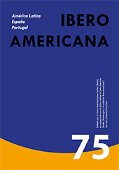 Fascicule, Iberoamericana : América Latina ; España ; Portugal : 75, 3, 2020, Iberoamericana Vervuert