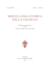 Heft, Miscellanea storica della Valdelsa : 338/339, 1/2, 2020, L.S. Olschki