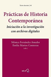 eBook, Prácticas de Historia Contemporánea : iniciación a la investigación con archivos digitales, Universidad de Almería