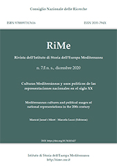 Fascículo, RiMe : rivista dell'lstituto di Storia dell'Europa Mediterranea : 7 nuova serie, I, 2020, ISEM - Istituto di Storia dell'Europa Mediterranea
