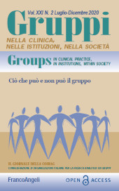 Article, La relazione clinica mediata dallo schermo nella psicoterapia di gruppo online, Franco Angeli