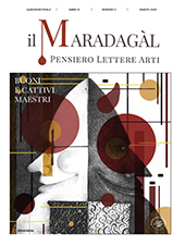 Fascicolo, Il Maradagàl : pensiero lettere arti : II, 5, 2020, Marco Saya edizioni