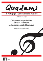 Articolo, Verso nuovi spazi di sperimentazione armonica : un percorso aperto tra pittura e musica, EUM-Edizioni Università di Macerata