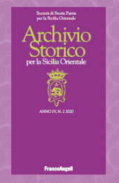 Article, Uno sguardo da Catania sulla Sicilia medievale : note introduttive, Franco Angeli