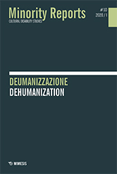 Artikel, Deumanizzazione e diritti umani : la cartina di tornasole dello ius migrandi, Mimesis