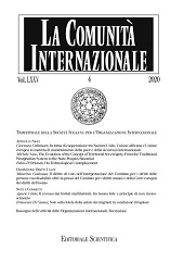 Artikel, The evolution of the concept of territorial sovereignty : from the traditional Westphalian system to the state-peoples binomial, Editoriale scientifica