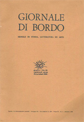 Fascicolo, Giornale di bordo, di storia, letteratura ed arte : 55, 3, 2020, LoGisma