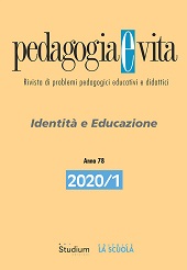 Fascículo, Pedagogia e vita : rivista di problemi pedagogici, educativi e didattici : 78, 1, 2020, Studium