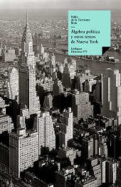 E-book, Álgebra política y otros textos de Nueva York, Linkgua