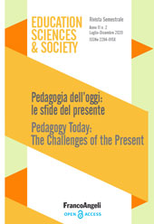 Article, Pedagogy today : the challenges of the present, the richness and plurality of contemporary research, Franco Angeli