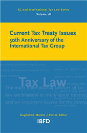 eBook, Current Tax Treaty Issues : 50th Anniversary of the International Tax Group, IBFD