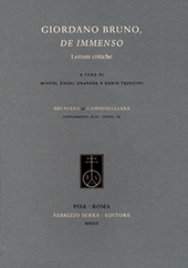 E-book, Giordano Bruno, De immenso : letture critiche, Fabrizio Serra editore