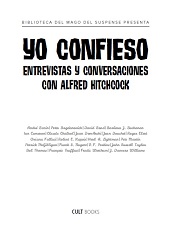 E-book, Yo confieso : entrevistas y conversaciones con Alfred Hitchcock, Cult Books