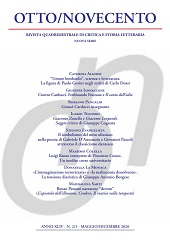 Fascicolo, Otto/Novecento : rivista quadrimestrale di critica e storia letteraria : XLIV, 2/3, 2020, Edizioni Otto Novecento