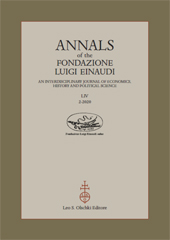 Issue, Annals of the Fondazione Luigi Einaudi : an Interdisciplinary Journal of Economics, History and Political Science : LIV, 2, 2020, L.S. Olschki