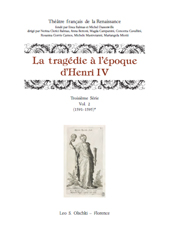 E-book, La tragédie à l'epoque d'Henri IV., L.S. Olschki