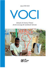 Fascicule, Voci : XVII, 2020, Pellegrini