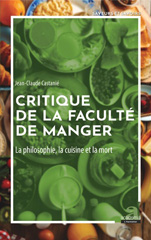 E-book, Critique de la faculté de manger : la philosophie, la cuisine et la mort, Academia