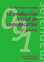 eBook, La producción social de la comunicación, Alianza Editorial