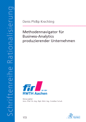 E-book, Methodennavigator für Business-Analytics produzierender Unternehmen, Apprimus Wissenschaftsverlag