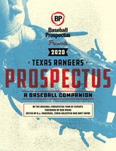 E-book, Texas Rangers 2020 : A Baseball Companion, Baseball Prospectus