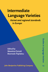 E-book, Intermediate Language Varieties, John Benjamins Publishing Company