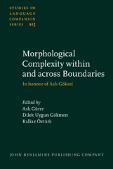 E-book, Morphological Complexity within and across Boundaries, John Benjamins Publishing Company