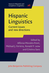 eBook, Hispanic Linguistics, John Benjamins Publishing Company